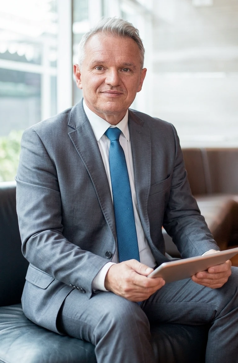 Na zdjęciu widac pełnomocnika kancelarii Odszkodowania Zielona Góra